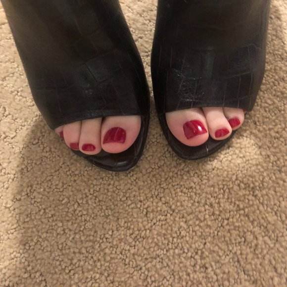 Alexander Wang Alla open toe wedge pumps heels  (size 38) - Picture 2 of 14